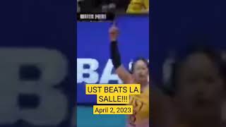UST beats La Salle #uaapseason85