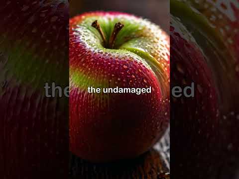 Why do apple turn darker when cut