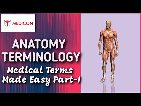 Medical Terms made easy for Everyone.Part-I