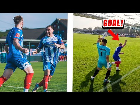 HUGE FA CUP GAME - Scoring My First Goal For NEW CLUB! Camera In The Goal!