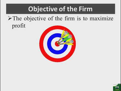 Theory of the Firm Part 1: Concepts of production and Costs
