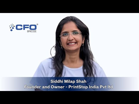 Siddhi Milap Shah, Founder and Owner , PrintStop India pvt ltd