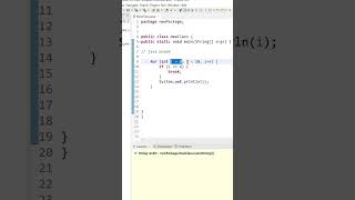 break statement in Java 🤔#java #programming