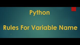Python Variable Naming Conventions: Best Practices for Clean Code #python #variables #variableName