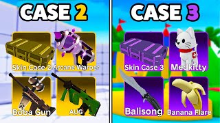 Roblox Rivals, but SKIN CASES pick my loadout