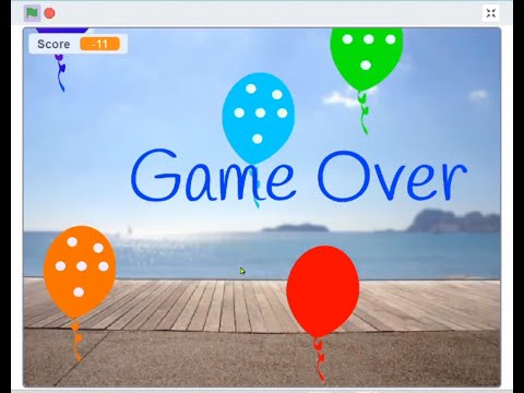 Pop the balloon SCRATCH GAME