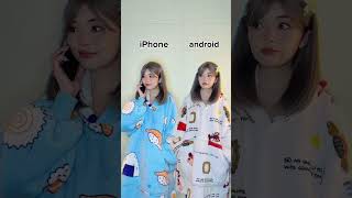 #iphone vs android #ringtone 😙😙😙😙