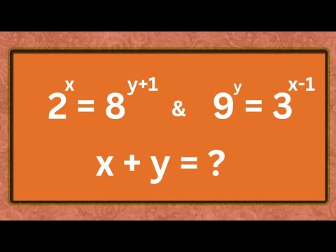 Mexico - A Nice Math Olympiad Exponential Problem