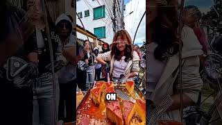 Brother, people in Colombia are crazy for this dessert, and the shop owner has set #wholesome