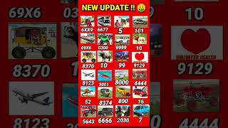 All Cheat Codes🤑✅ In Indian Bikes Driving 3d New Update Code Part-19 #shorts #op #siddharthscout