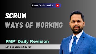 Day 4: Scrum Framework I PMP® exam prep daily revision