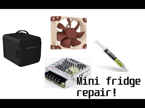 Repairing my frigidaire 6 can thermoelectric mini fridge