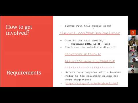 Meeting 1 - Club Intro