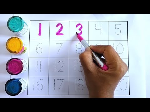 learn 1 to 20 numbers for kids