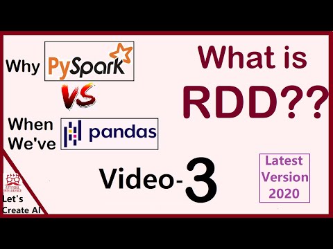 Pyspark Tutorials 3 | pandas vs pyspark || what is rdd in spark || Features of RDD