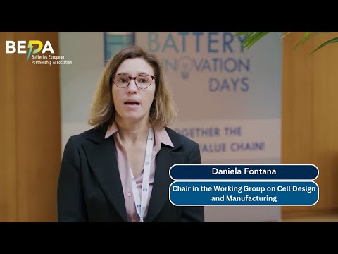 Interview with Daniela Fontana, BEPA Working Group Industry Chair on Cell Design and Manufacturing