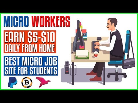 Best Micro Jobs Sites For Students | Earn Daily 5$-10$ From Home 💰🔥