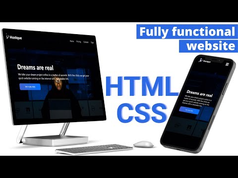 Make Responsive Website Using HTML & CSS | Multi Page Website Design Part - II