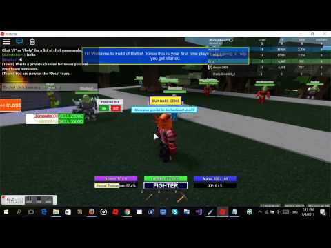 [HIGH BAN RATE]Roblox Field Of Battle - Gem Hack