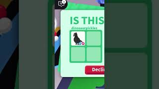 RICH WIN TRADE IN ADOPT ME #adoptme #adoptmetrades #fyp #explore #shorts #adoptmepets