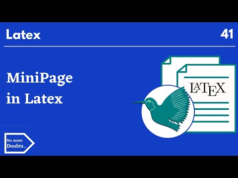 minipage in latex | using minipage to place imgs sidebyside | parbox vs minipage