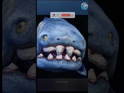 Unveiling the Terrifying Sea Monster Fish!😨#facts #animals #amazingfacts #shorts