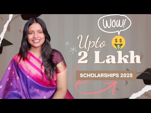 Get Upto ₹2 Lakh Scholarship in 2025 | For B.Tech, MBBS, Law & More | scholarships | Associationship