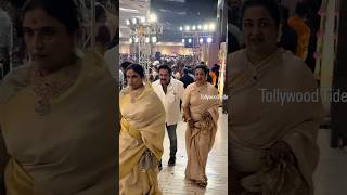 Radhika SarathKumar at a Wedding - #celebrityweddings #radhikasarathkumar #weddings