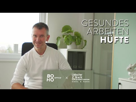 Gesund Arbeiten: Schnelle Übung gegen Schmerzen in der Hüfte 🚀