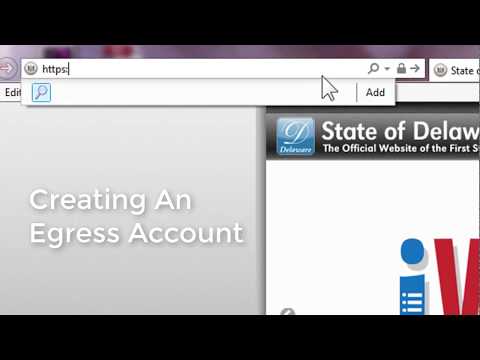 Secure EMail: Step 1 - Creating an Egress Account