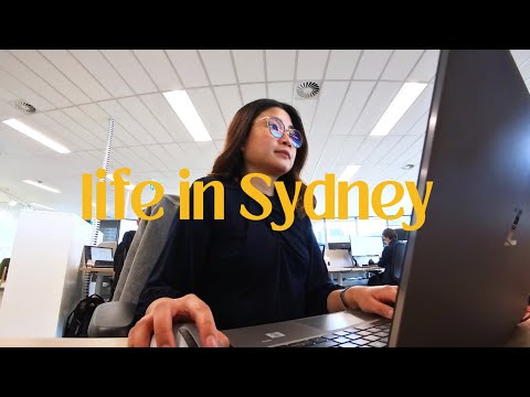 My ordinary life in Sydney | 9-5 employee, work commute, what I eat, seeing my parents| Vlog 009