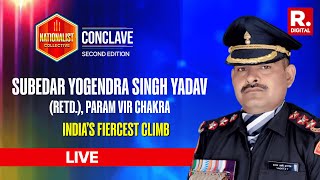 Nationalist Collective Conclave LIVE: Capt Yogendra Singh Yadav Reveals Untold Stories Of Kargil War