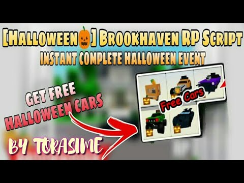 Brookhaven Script Halloween event 🎃 unlock all Halloween cars (pastebin)