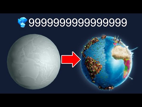 HACKER plays Idle World (All Planets Maxed)