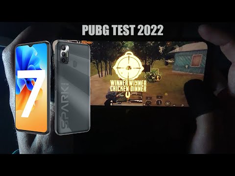 Test TECNO SPARK 7 64GB ROM 4GB RAM PUBG Mobile, Short review link in the comments
