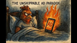 The Unskippable Ad Paradox – An Unhinged Tech Rant from Hell | Rude Chicken: The Nightshift Edition