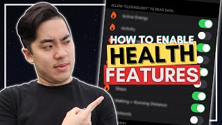 How To ENABLE All The HEALTH FEATURES in Clockology! - Custom Apple Watch Faces!