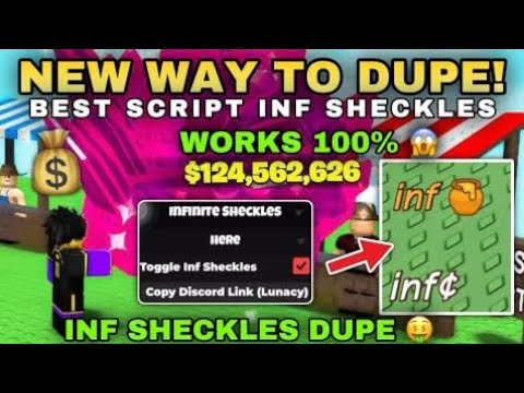 [New] Grow a garden dupe sheckles script : Unpatch | Auto find old server | Working All executors
