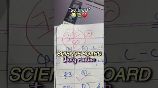 SCIENCE BOARD EXAM PREP #class10 #studywithme #motivation #productive