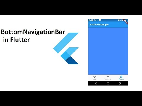 Flutter 4.  BottomNavigationBar