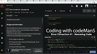 Codewars 6 kyu Error Correction #1 - Hamming Code Javascript