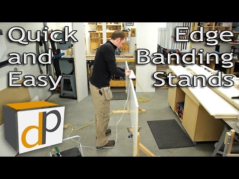 Iron-On Edge Banding Stands - Make Banding a Quick & Easy Process