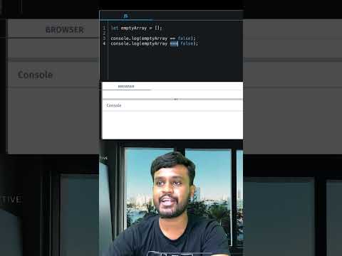 JavaScript is tricky - Empty Arrays #javascript #coding
