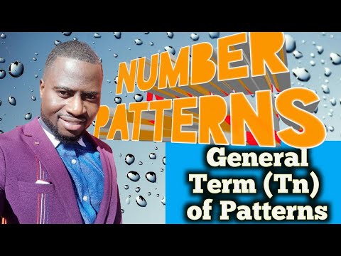 How to find the general term of a pattern