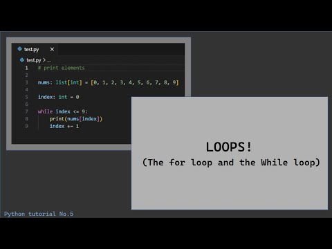 Lets Learn Python - pt5 | LOOPS!