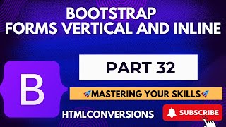 032 Bootstrap Forms   Vertical and Inline