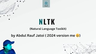 Intro to NLTK ( Natural Language Toolkit )