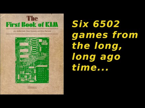 Six early games for 6502 to quicken the pulse and challenge the mind. KIM-1, PAL-1, SYM-1, AIM-65