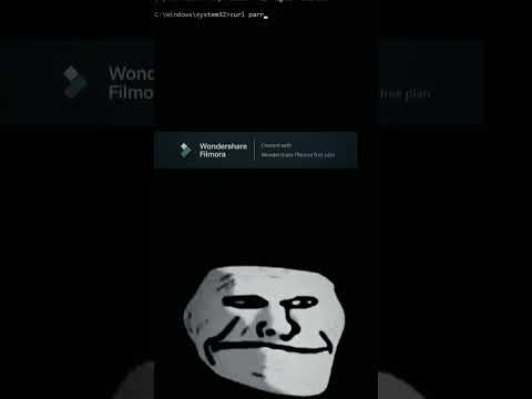 CMD tricks Parrot Dancing.. #trollface #tech #commandprompt #programming #hack  #coding #shorts