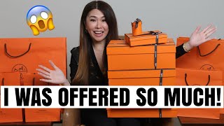 INSANE Hermès China Haul 😱 Stock Galore + Did I Get a Birkin or Kelly? + Exclusive IDYL Atelier Tour